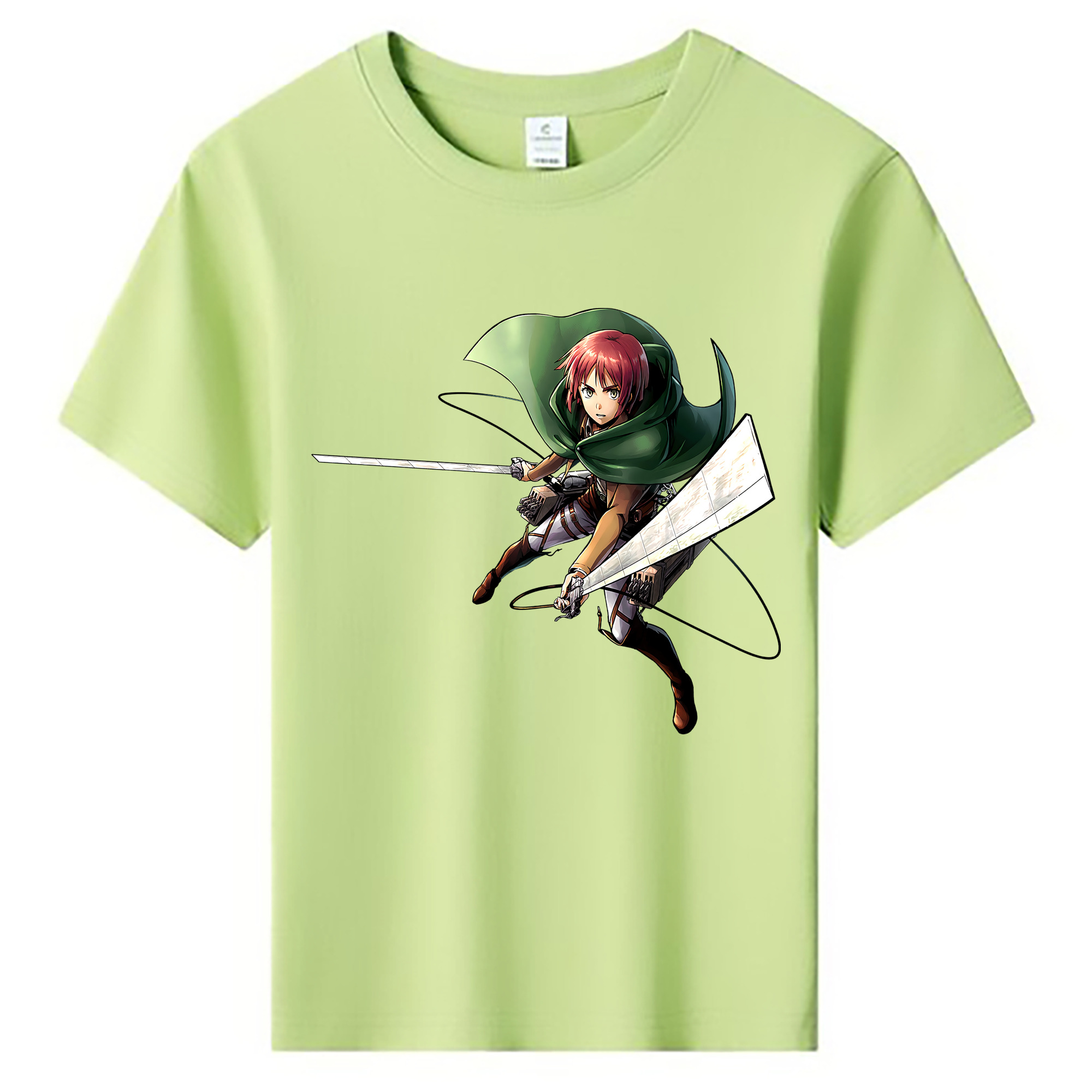 （画像用） 進撃の巨人 Attack on Titan 綿100％キッズTシャツ（フロントプリント）